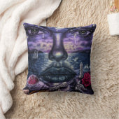 Coussin La beauté et la plage (Couverture)