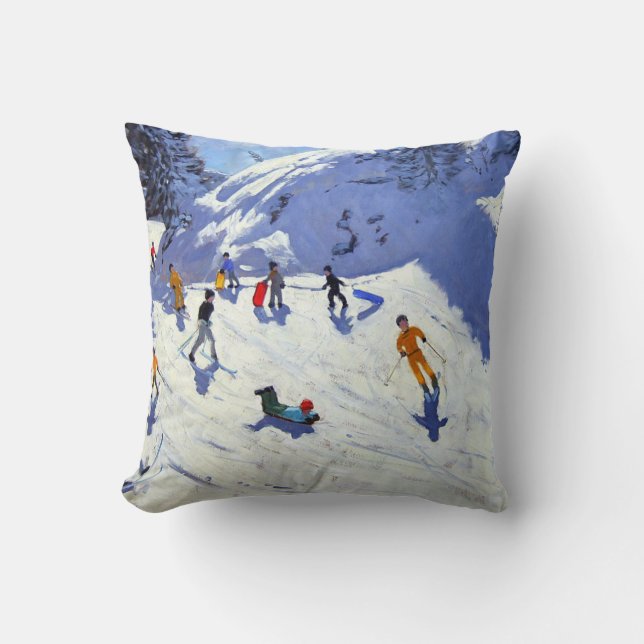 Coussin La belle Plagne 2004 de caniveau (Recto)