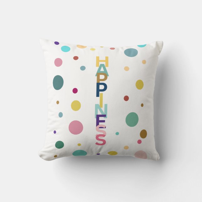 Coussin La bulle du bonheur (Recto)