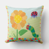 Coussin La Caterpillar Très Affamée Bonne Matinée Soleil (Recto)