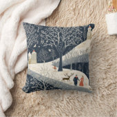 Coussin La chaleur du soleil en hiver (Couverture)