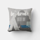 Coussin La chambre du garçon Sois courageuse Little One (Recto)