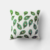 Coussin La chouette bleue (Verso)