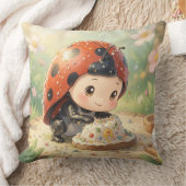 Coussin La coccinelle et le royaume caché du nectar (Couverture)
