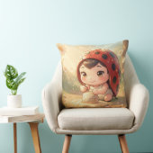 Coussin La coccinelle et le royaume caché du nectar.8 (Chaise)