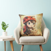 Coussin La coccinelle et le Royaume de Nectar Caché.2 (Chaise)