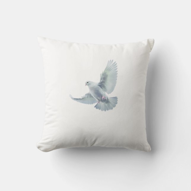 Coussin La colombe de la paix (Recto)