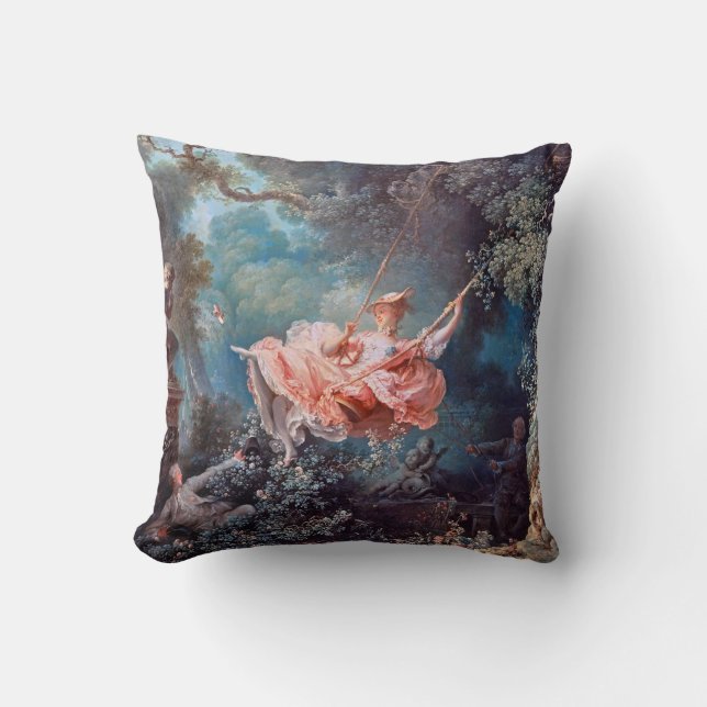 Coussin La Coupe, Fragonard (Recto)