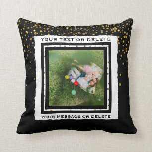 Coussin La coutume ajoutent votre souvenir de famille de