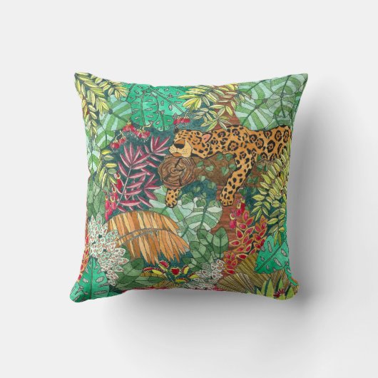 Coussin La crèche de la jungle (Verso)