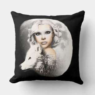 Coussin La Dame de la Lune