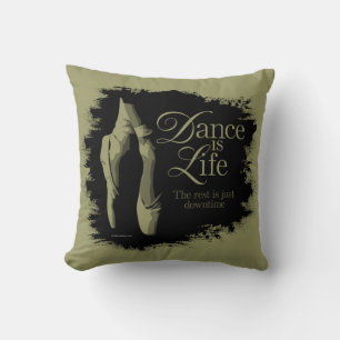 Coussin La Danse Est L'Oreiller À Jeu De Vie
