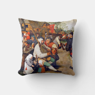 Coussin La Danse Paysanne, Pieter Bruegel