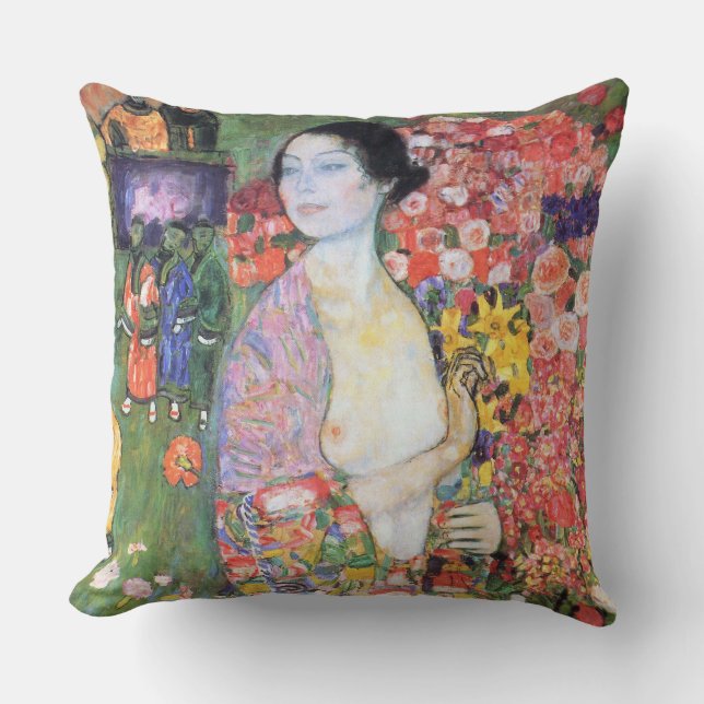 Coussin La Danseuse, Gustav Klimt (Recto)