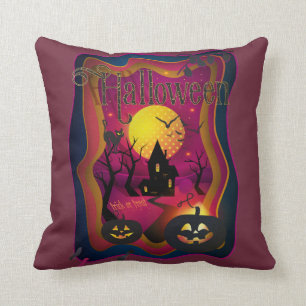 Coussin La décoration d'Halloween ou le monstre des tique