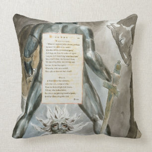 Coussin "La descente d'Odin", conçoivent 81 "des poèmes