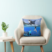 Coussin La famille d'orques (Chaise)