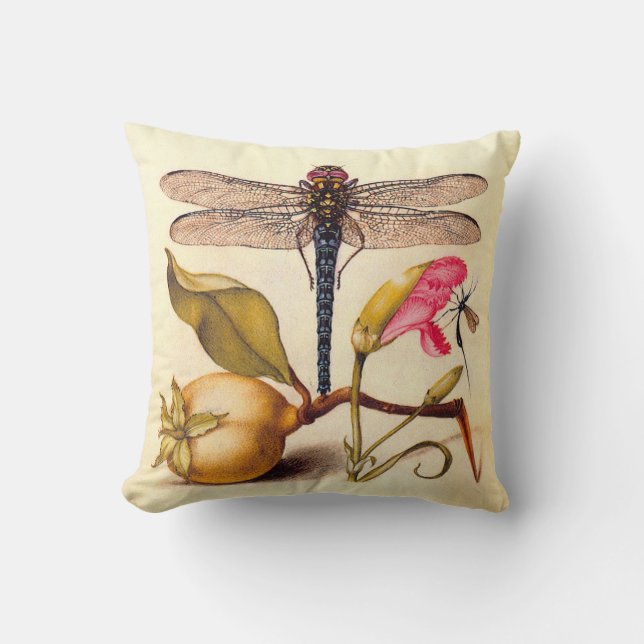 Coussin La faune de la libellule (Recto)