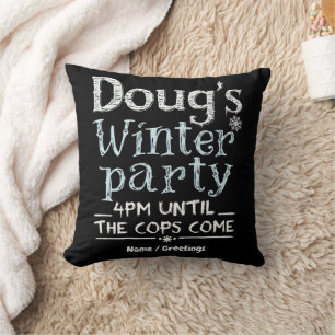 Coussin La fête d'hiver de Doug, 15 février, 16h Drôle