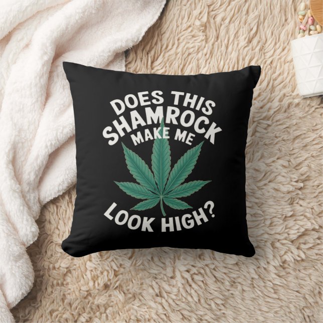 Coussin La fête drôle de la Saint-Patrick pour les gars Gr (Couverture)