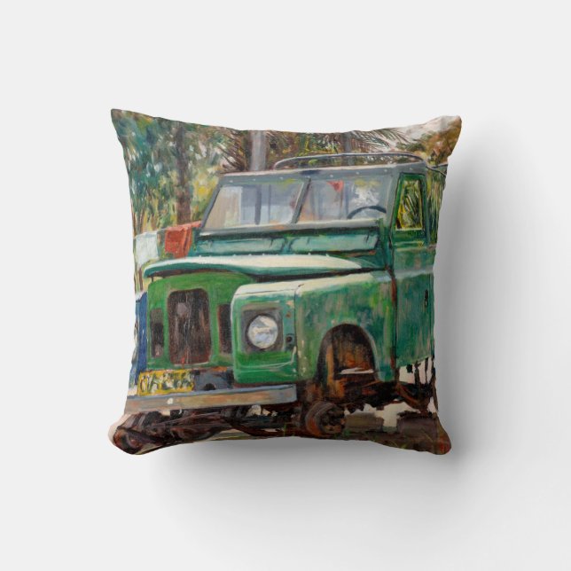 Coussin La fin 2006 du voyage (Recto)