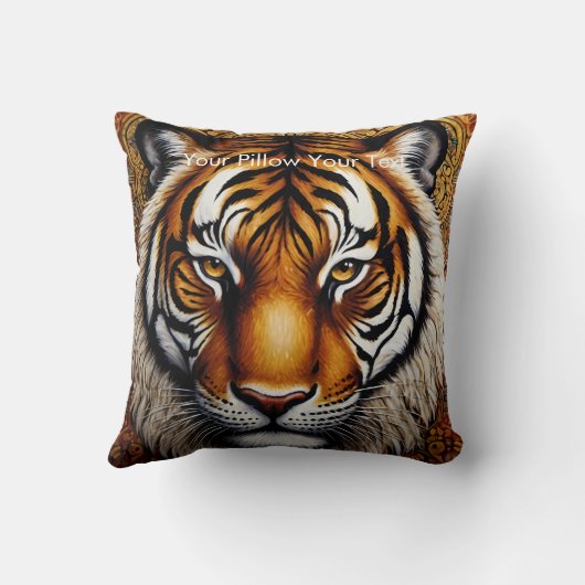 Coussin La flamme de la jungle (Verso)