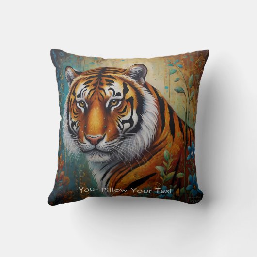 Coussin La flamme de la jungle (Verso)