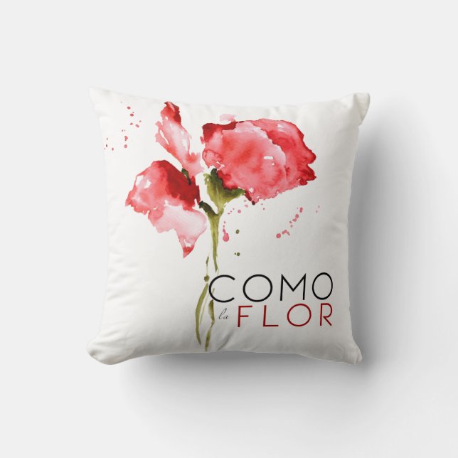 Coussin La Flor de Como (Recto)
