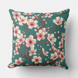 Coussin La floraison du Sakura japonais