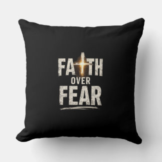 Coussin la foi sur la peur