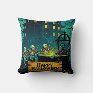 Coussin La Fontaine à Souhaits Zombie de la Maison Hantée