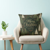 Coussin La forêt dorée de Noël (Chaise)