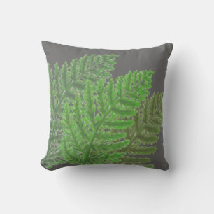 Coussin La fougère verte de la mousse