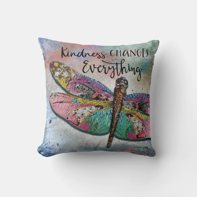 Coussin La gentillesse change tout  (Recto)