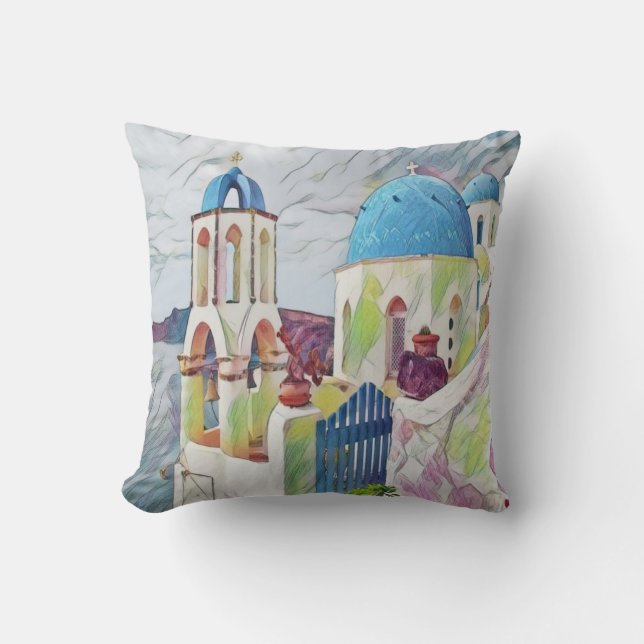 Coussin la Grèce (Recto)