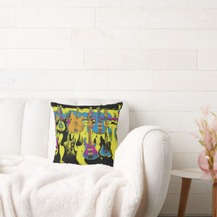 Coussin La Guitare - Instrument de musique