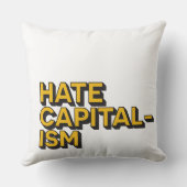 Coussin La haine contre le capitalisme (Verso)
