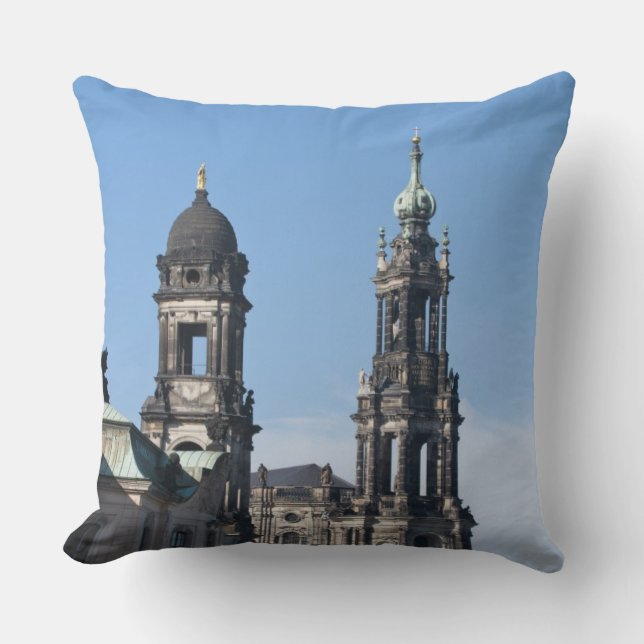 Coussin La hofkirche (Église de la Cour) Dresde (Recto)