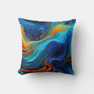 Coussin La Lave Océanique "Tempestial"