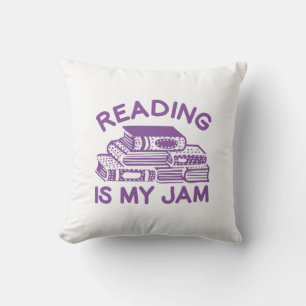 Coussin La lecture est ma passion
