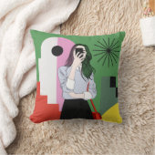 Coussin La magie des couleurs. OEuvre murale esthétique (Couverture)