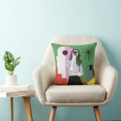 Coussin La magie des couleurs. OEuvre murale esthétique (Chaise)