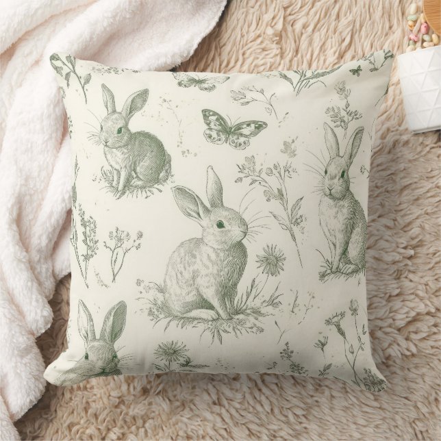 Coussin La Magie du Printemps pour ta maison 🐰 (Couverture)