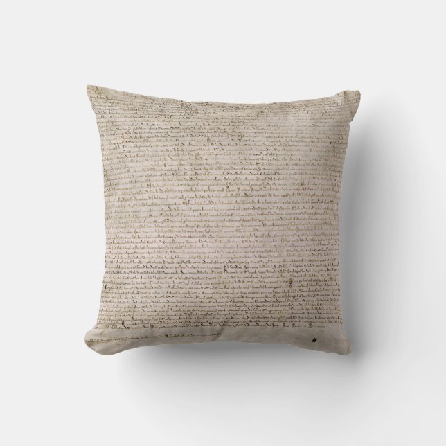 Coussin La Magna Carta (Recto)
