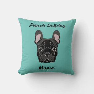Coussin La maman du Bulldog