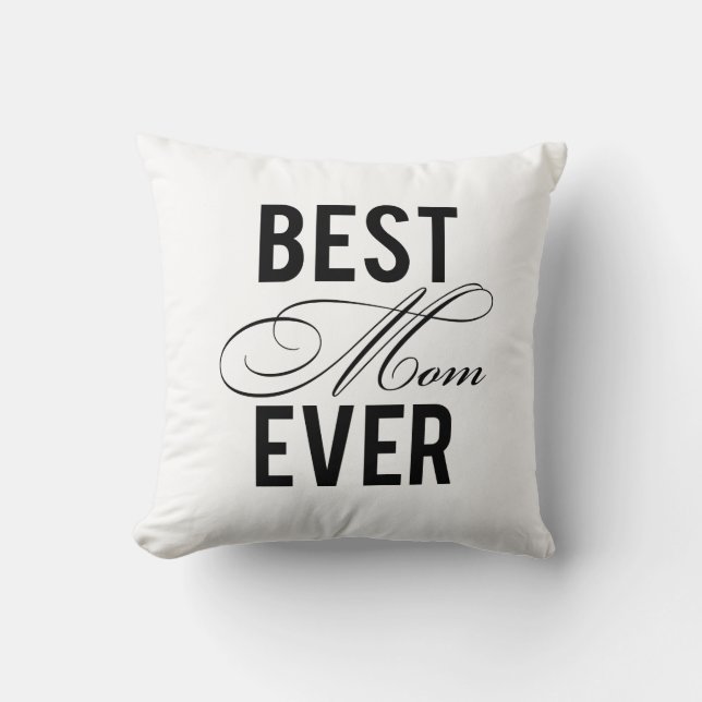 Coussin La meilleure maman jamais (Recto)