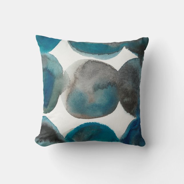 Coussin La Mer - Cercles (Recto)