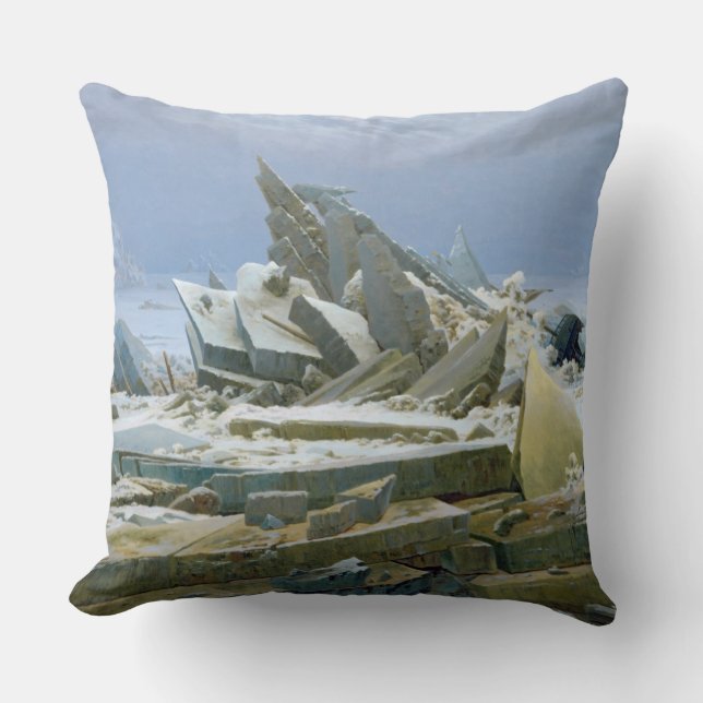 Coussin La mer polaire, 1824 (Recto)