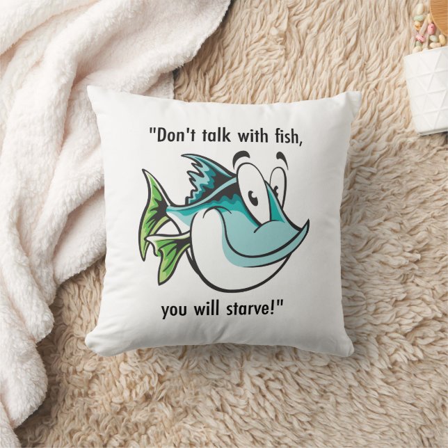 Coussin La mode inspirée de l'océan ne parle pas avec les  (Couverture)