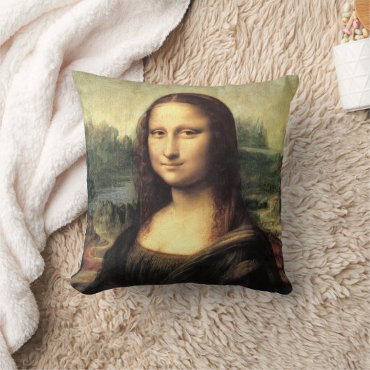 Coussin La Mona Lisa Leonardo da Vinci (Couverture)